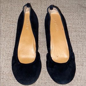 Jcrew suede flats